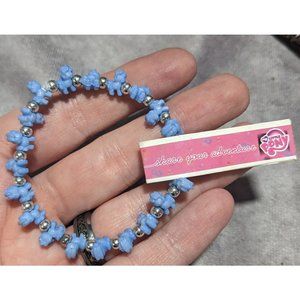 Blue And Silver My Little Pony Stretch Bracelet